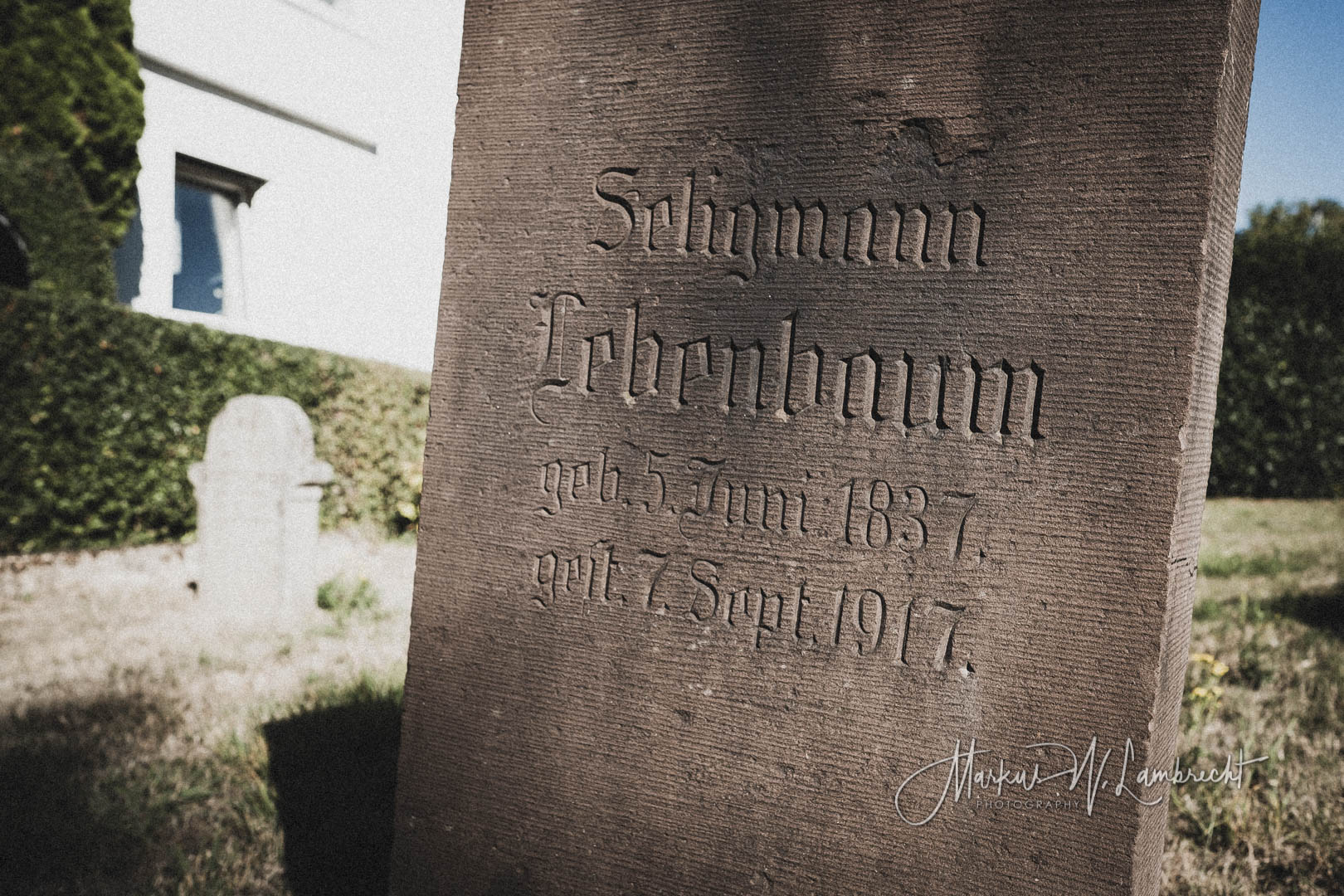 Boffzen, Jüdischer Friedhof